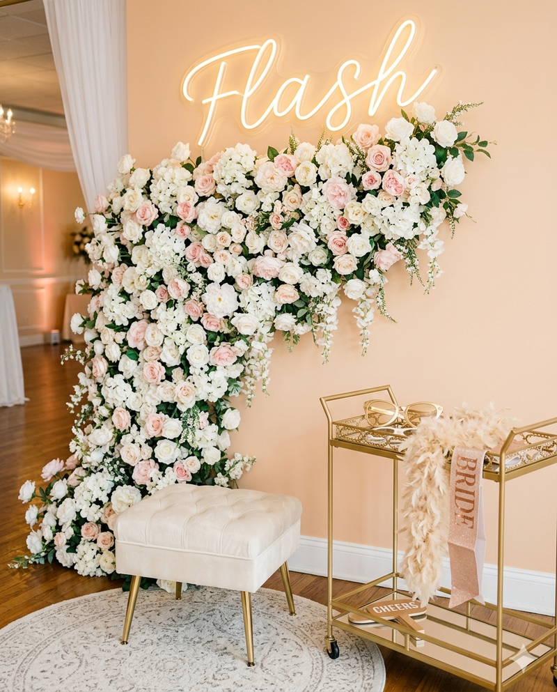 Guests enjoying luxury photo booth experience